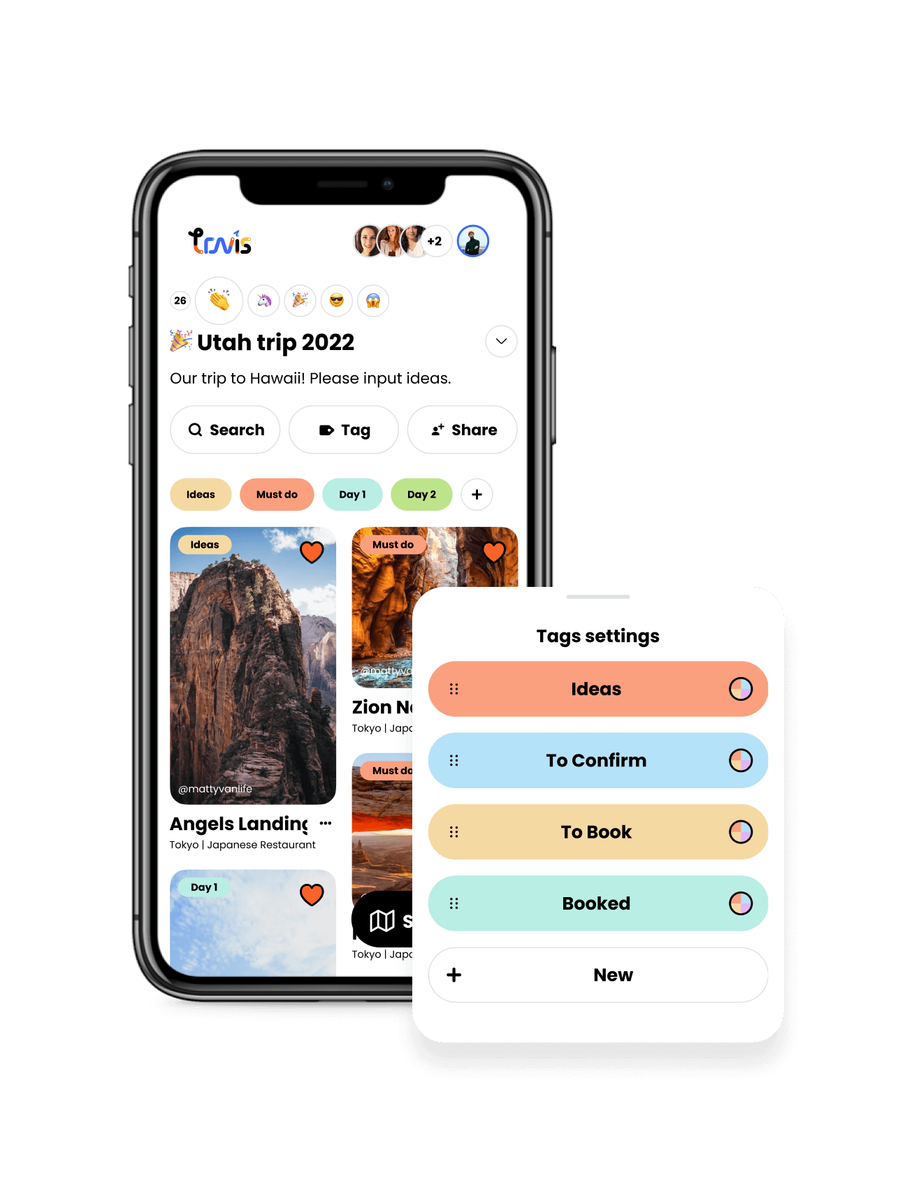 Best Free Visual Travel Planner Road Trip Planner App Travis